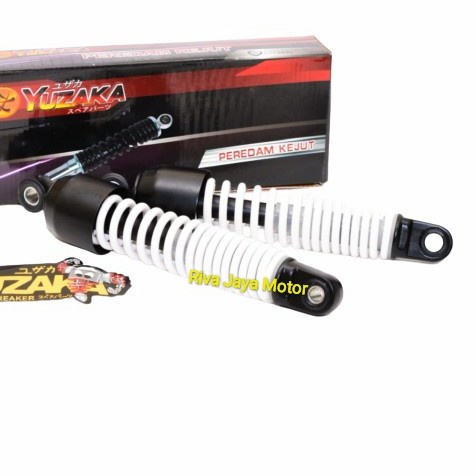 Shock Shockbreaker Belakang F1zr F1 Vega Jupiter Crypton Putih Yuzaka