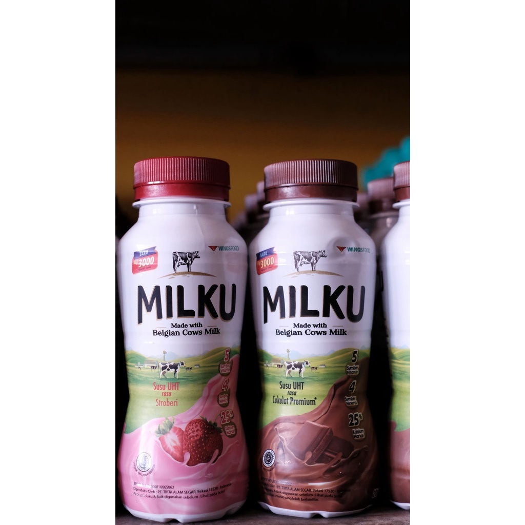 

MILKU Susu UHT 200ml