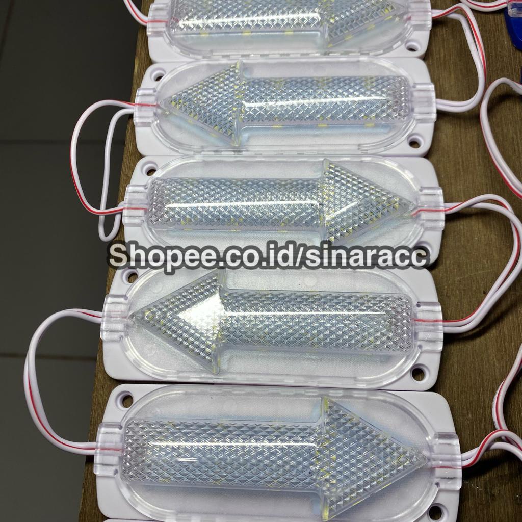 Led Panah 12 Volt Dc Led modul panah 12v Led module panah 12 v lampu panah sein sen mobil lampu panah motor truk modul anak panah led arrow