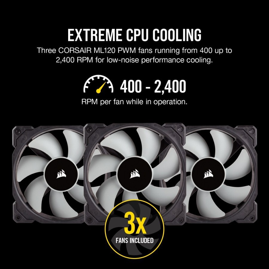 Corsair iCUE H150i PRO RGB XT CW-9060045-WW 360MM Liquid Cooler