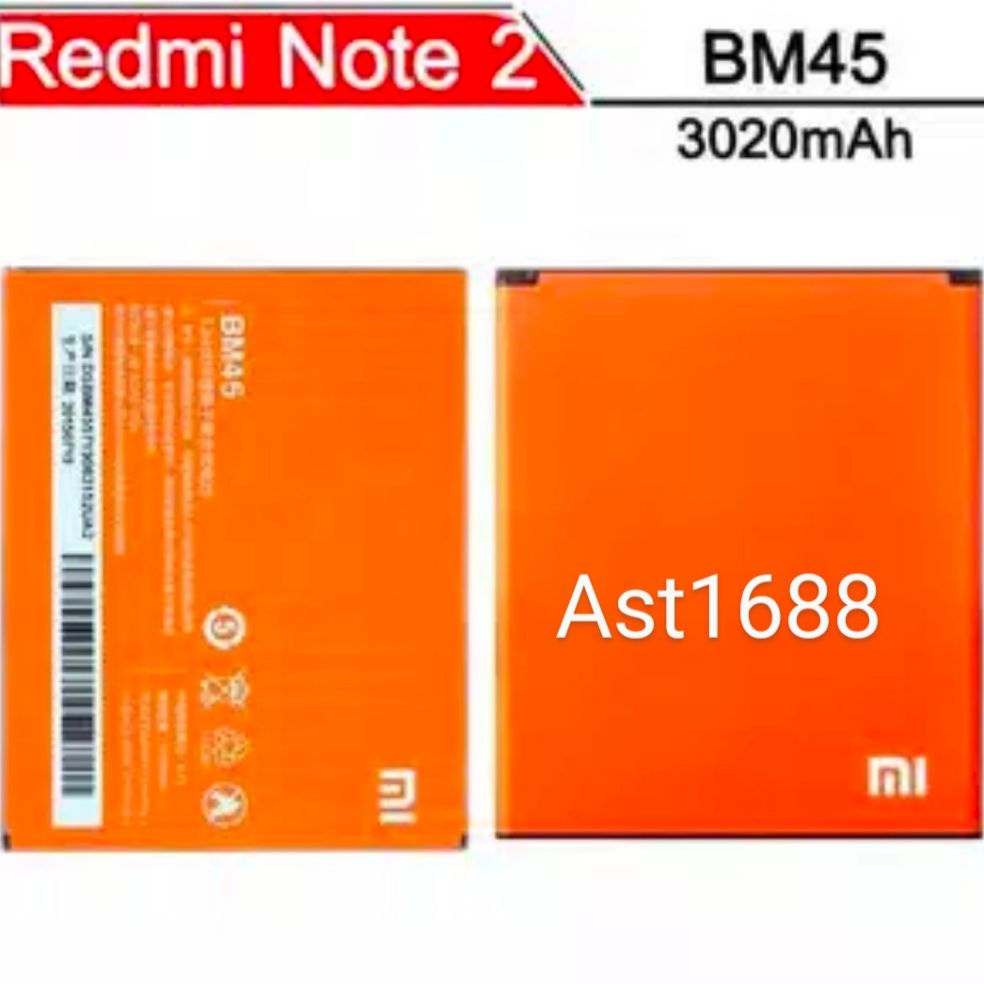 Baterai / Bat Xiaomi BM-45 / BM45 Redmi Note 2 / Redmi Note 2 Prime