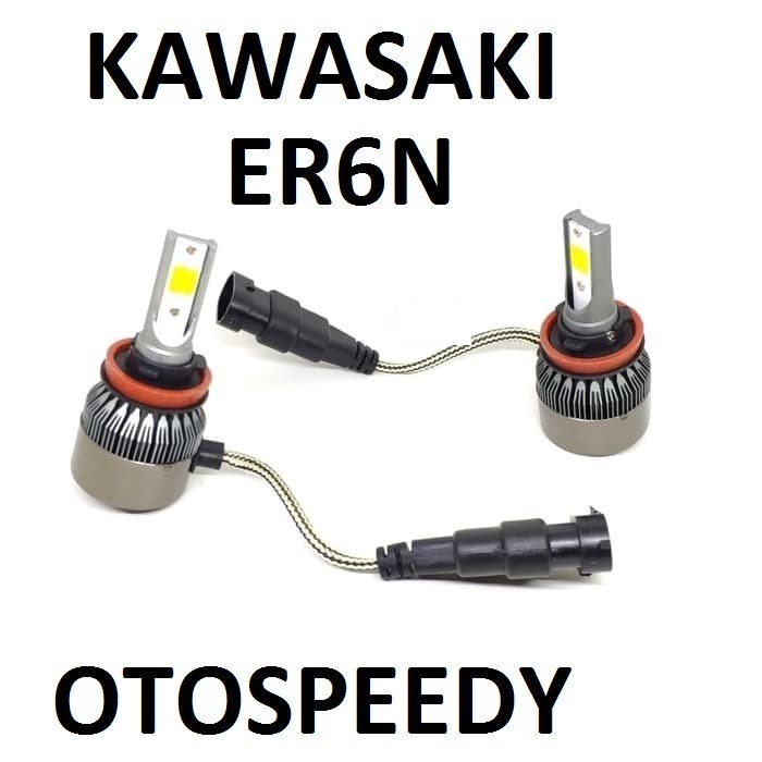 Lampu depan Kawasaki er6n er6 naked led lampu utama terang hi low h11