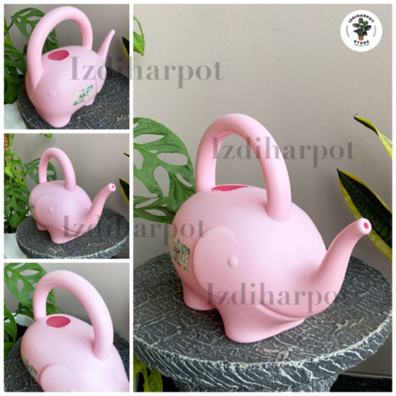 siraman tanaman model gajah NKT 1,3 liter penyiram tanaman - NKT GAJAH
