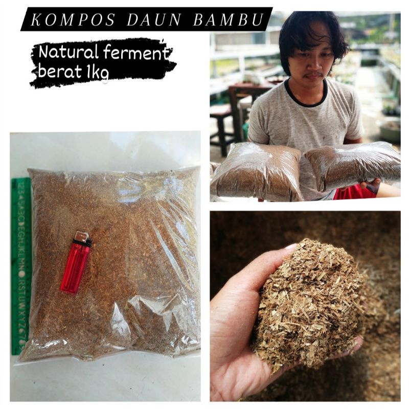 KOMPOS DAUN BAMBU HALUS