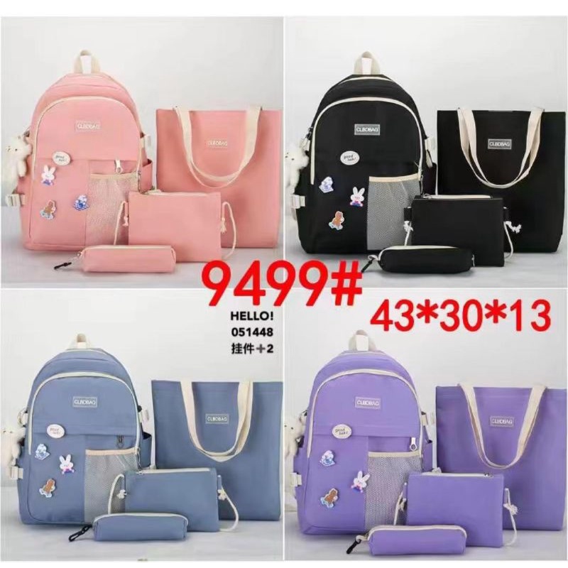 TAS RANSEL KOREA IMPORT  BACKPACK 9499 TERBARU TERMURAH