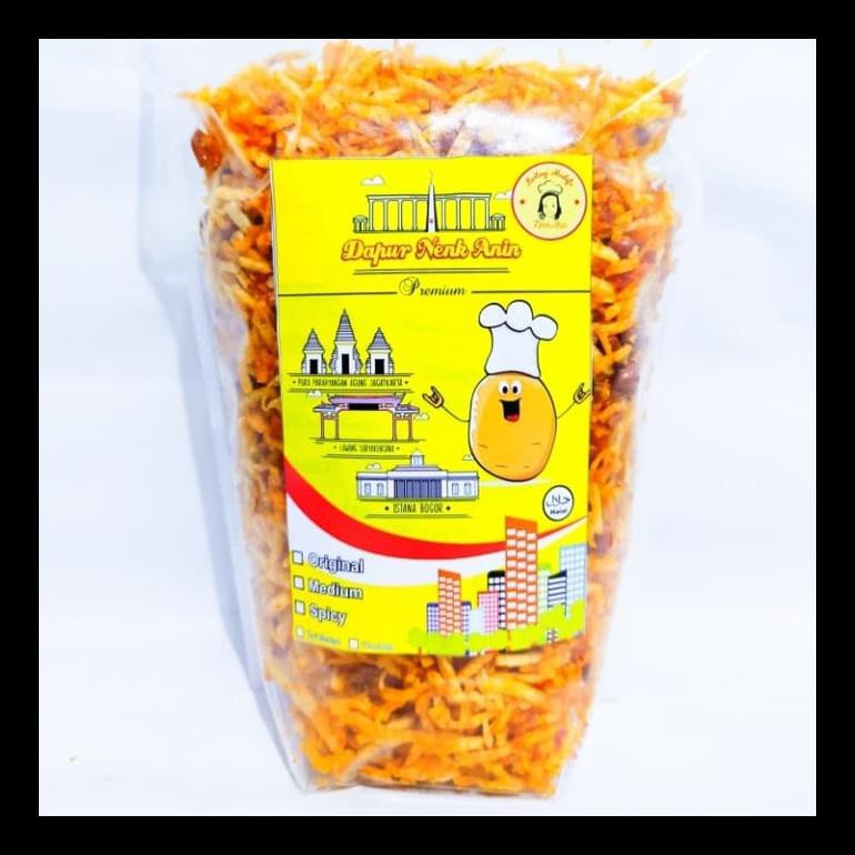 

PROMO! KENTANG MUSTOFA | KERING KENTANG DAPUR NENK ANIN 1KG - PEDAS TERMURAH