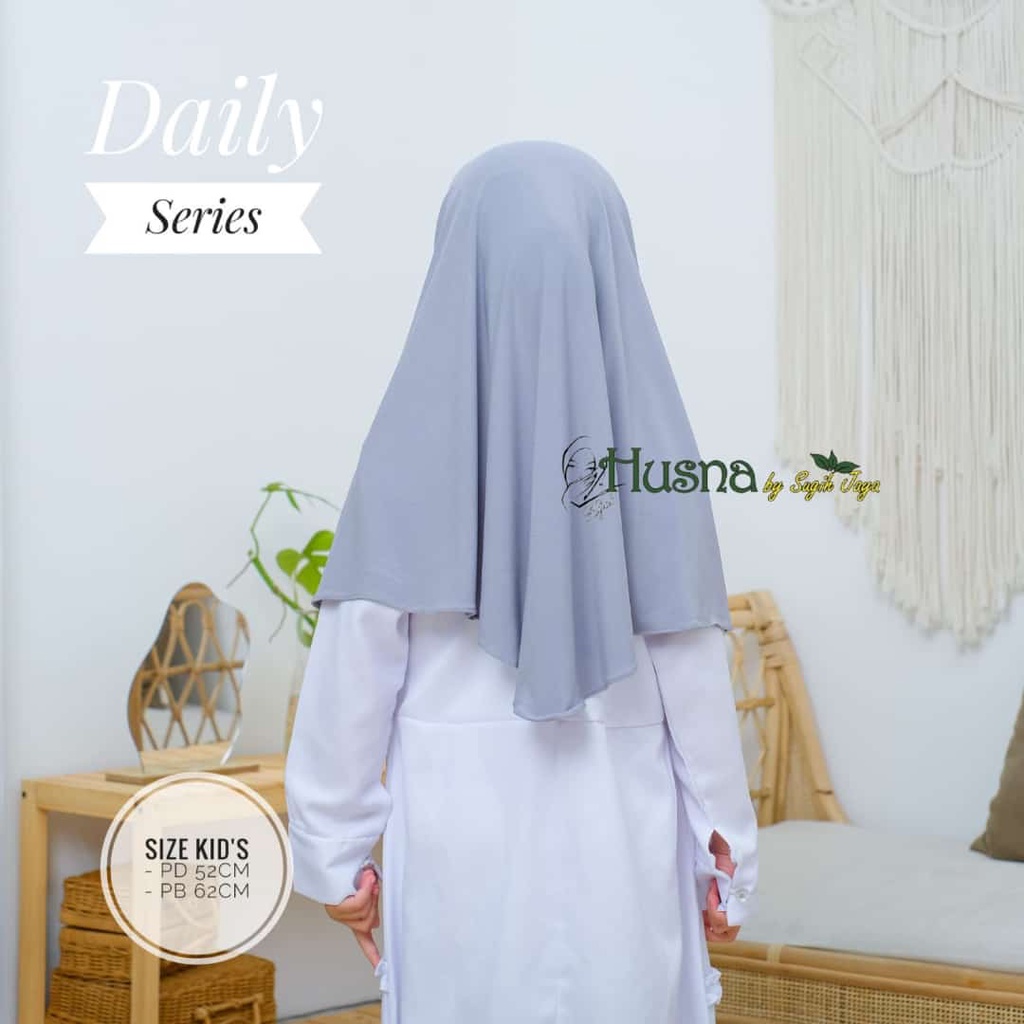 Husna Hijab Instant Daily Series Anak Jersey Premium