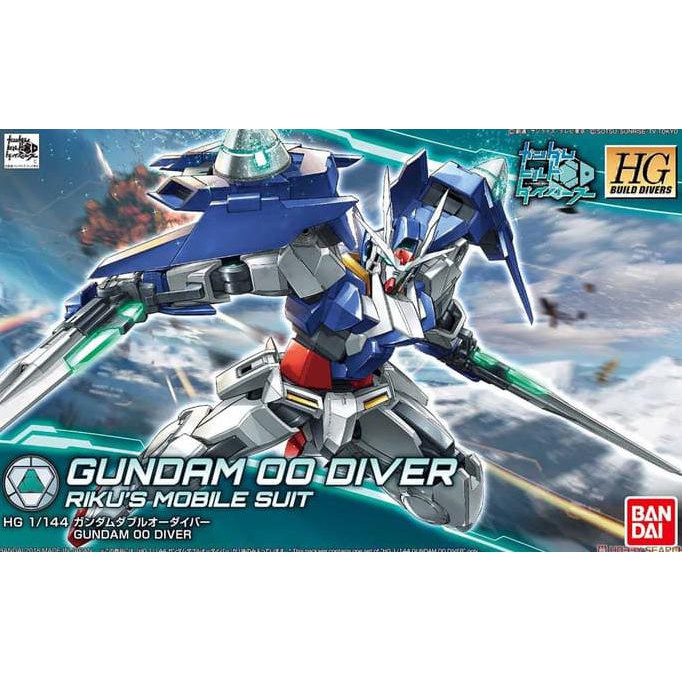 BARANG BERKUALITAS  HG / HGBD 1/144 Gundam 00 Diver (Gundam Double O Diver)
