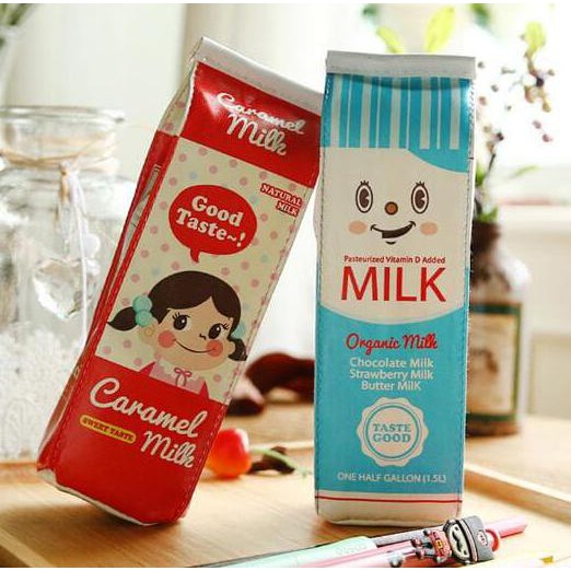 

KOTAK PENSIL BENTUK KOTAK SUSU / MILK TEMPAT ALAT TULIS TEMPAT PENSIL - BIRU MUDA