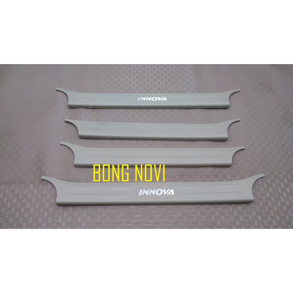 Sillplate / Door Sill Plate Samping Innova Grand / NEW / Old Cream