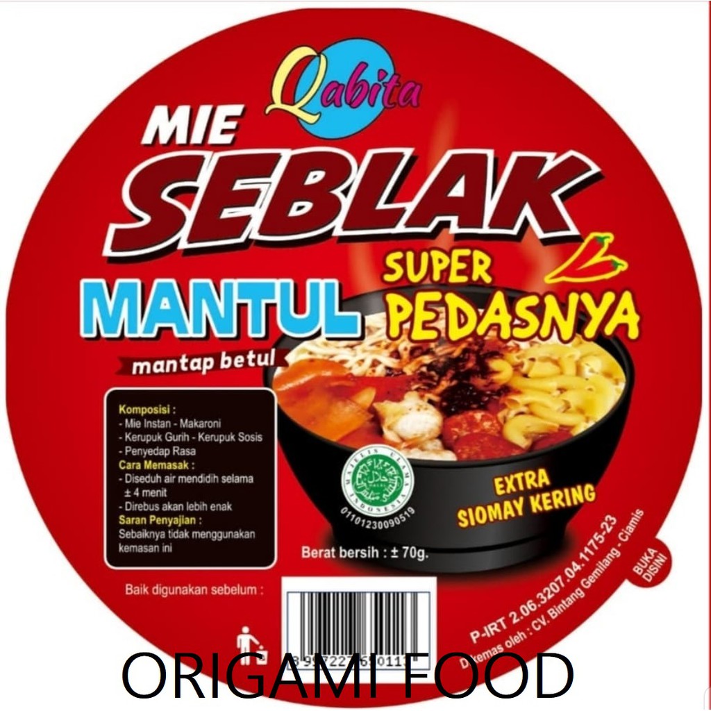 

Seblak Mie Instan Mantul (super pedas)