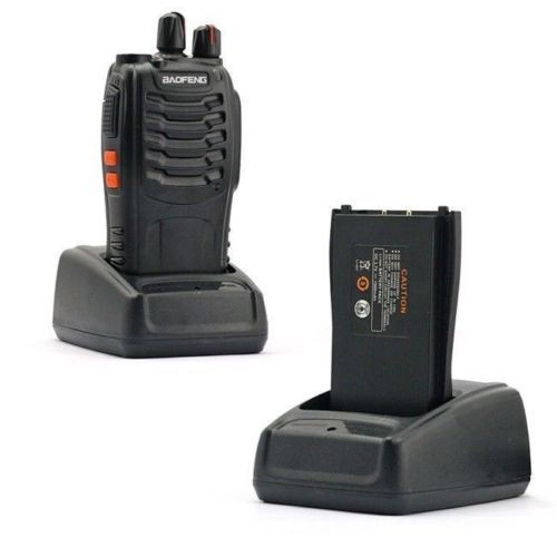 1pc Baofeng BF-888S / BF888s Walkie Talkie Walky Talky Handy Talky 16 chanel - Hitam