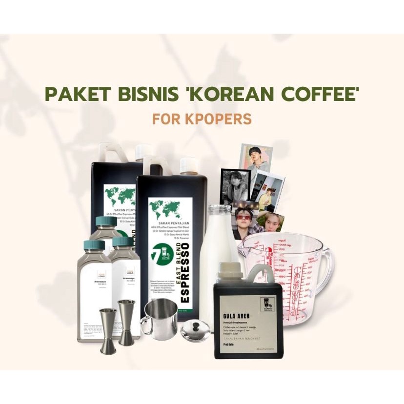 

Paket Bisnis KOREAN COFFEE - For KPOPERS