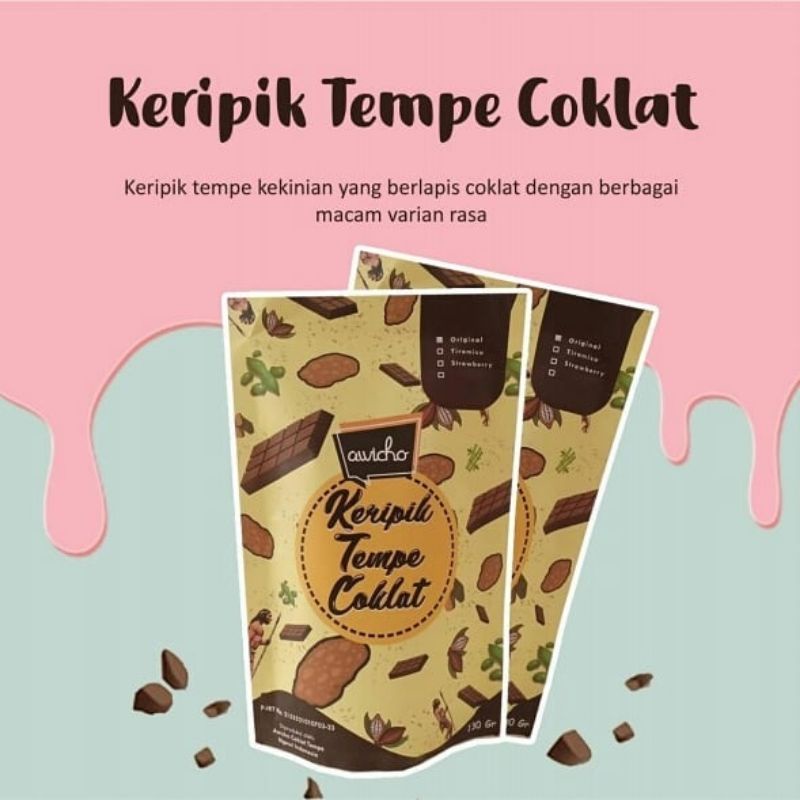 KERIPIK TEMPE COKELAT / KERIPIK TEMPE OLEH OLEH NGAWI TERMURAH TERLARIS