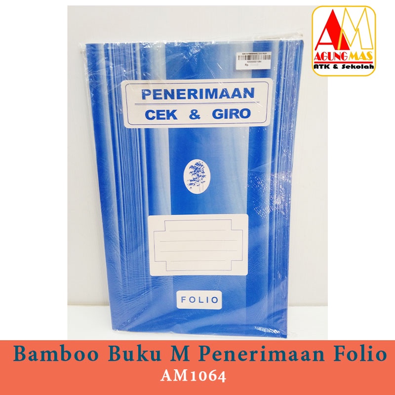 

Bamboo Buku M Penerimaan Folio