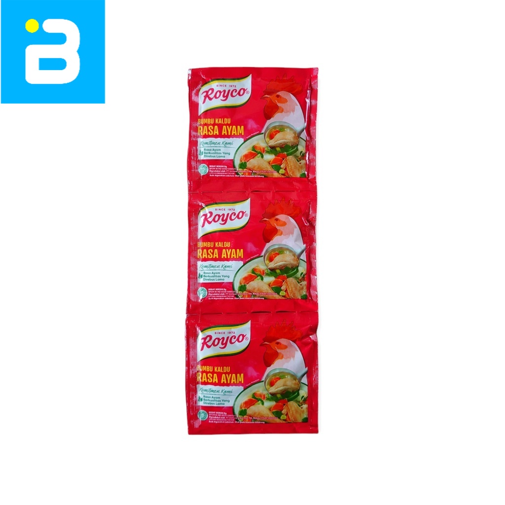 

Royco Bumbu Kaldu Rasa Ayam 12 x 8 G