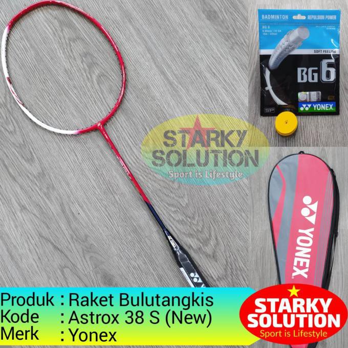 YONEX ASTROX 38S 38 S Paket Raket Bulutangkis Original