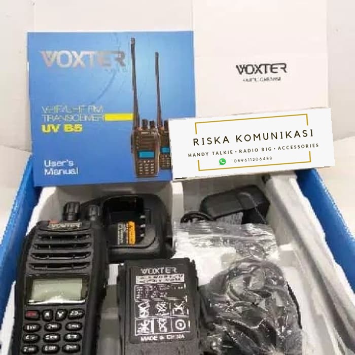 HT VOXTER UV B5 ORIGINAL - HT VOXTER UV B5 DUALBAND TERMURAH