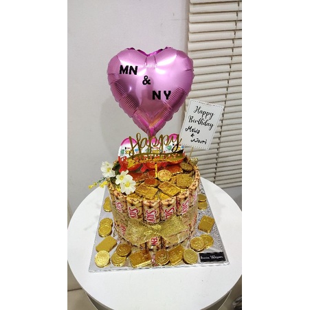 

Kue Snack/kue ulang tahun Silverquen/coklat Silverqueen