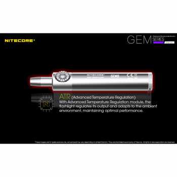 Senter Indentifikasi Batu Mulia Nitecore GEM8 XP-L HI V3 500 Lumens