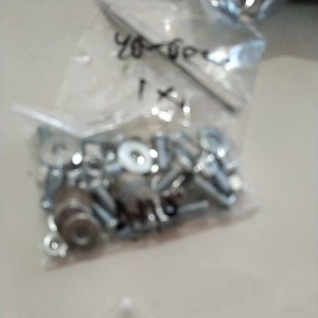 X10 Set Baut Mur Ring M4 X 15mm Jp 4x15 4x15mm 4 X 15 4 X 15mm