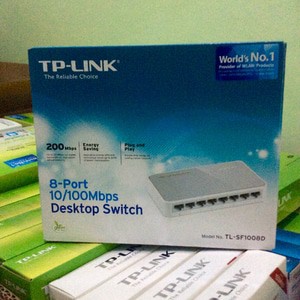 TPLink 8-Port 10/100Mbps Desktop Switch TL-SF1008D