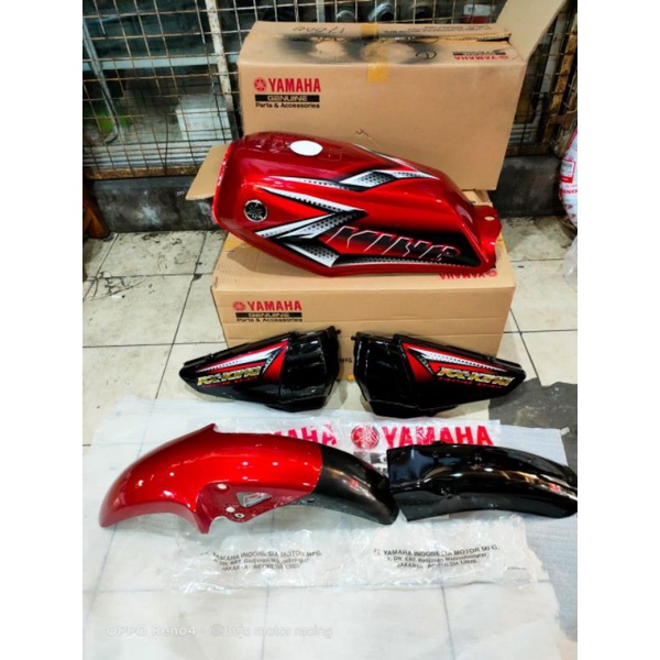 BODY SET RX KING MERAH MARON 2008 ORIGINAL YGP