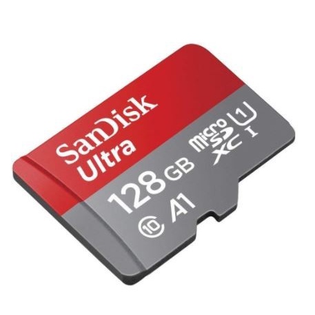 Memory 128 gb | SanDisk Ultra Micro SD Card 128GB UHS-I A1 up to 140Mbps - Original Garansi 10 Tahun