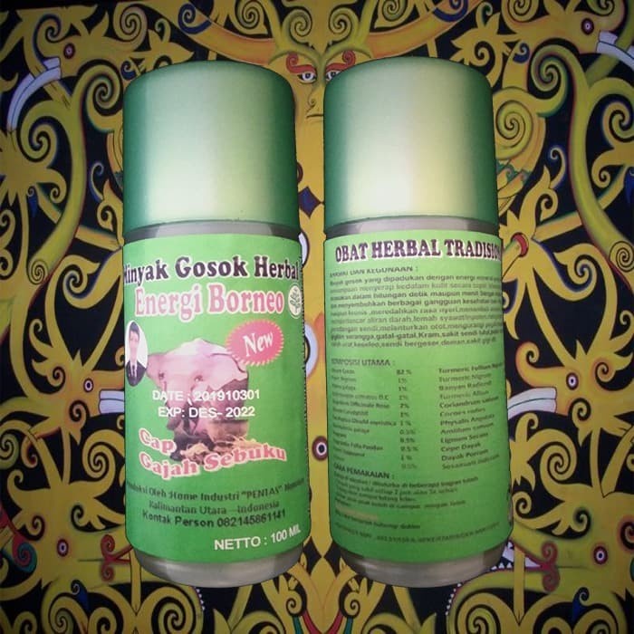 COD Minyak Gosok Energi Borneo 100ml