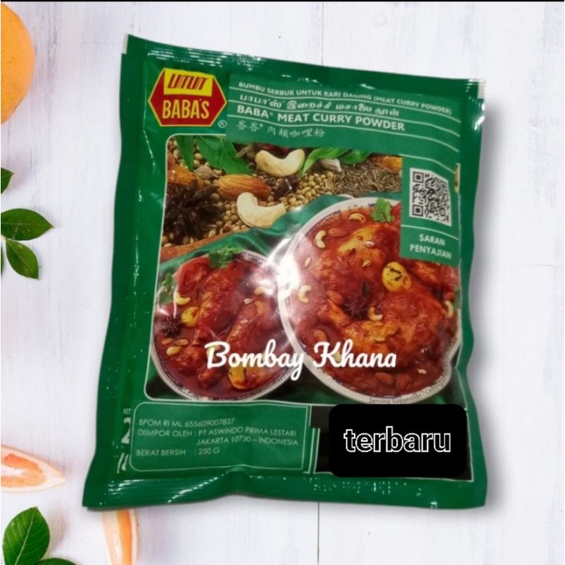 

Babas kare malaysia - Bumbu Kari babas asli 250 gr - Curry baba expiry terupdate