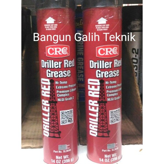 CRC DRILLER RED GREASE Hi Temp