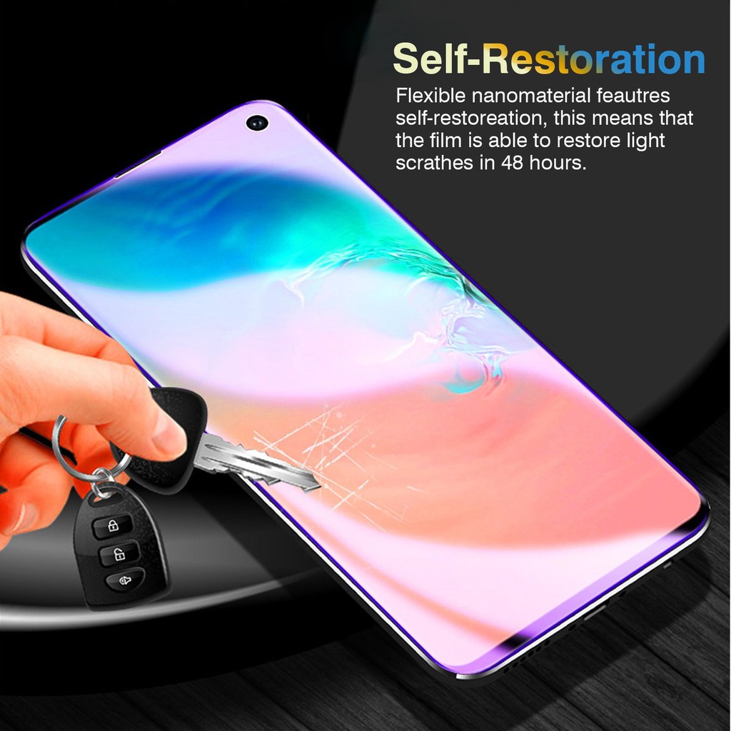 Xiaomi Redmi Note 5A Prime 5 6 Pro 7 8 9 9S 10 10s Front Hydrogel Soft Film Protector Anti Blueray Clear