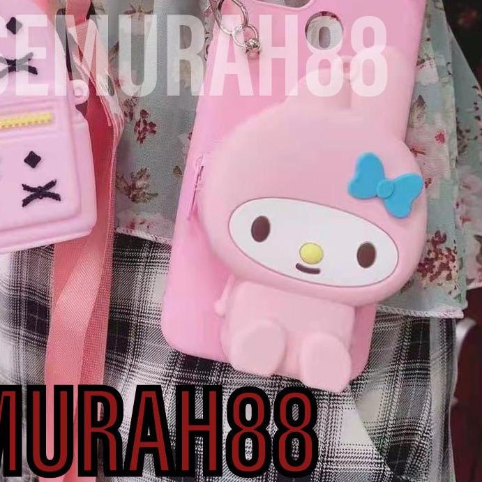 ♖ VIVO Y11 Y12 Y15 Y17 Y12I Y12S Y20 Y20I Y12S Y20S G/SOFT CASE BONEKA TAS DOMPET KOIN + TALI HP SEL
