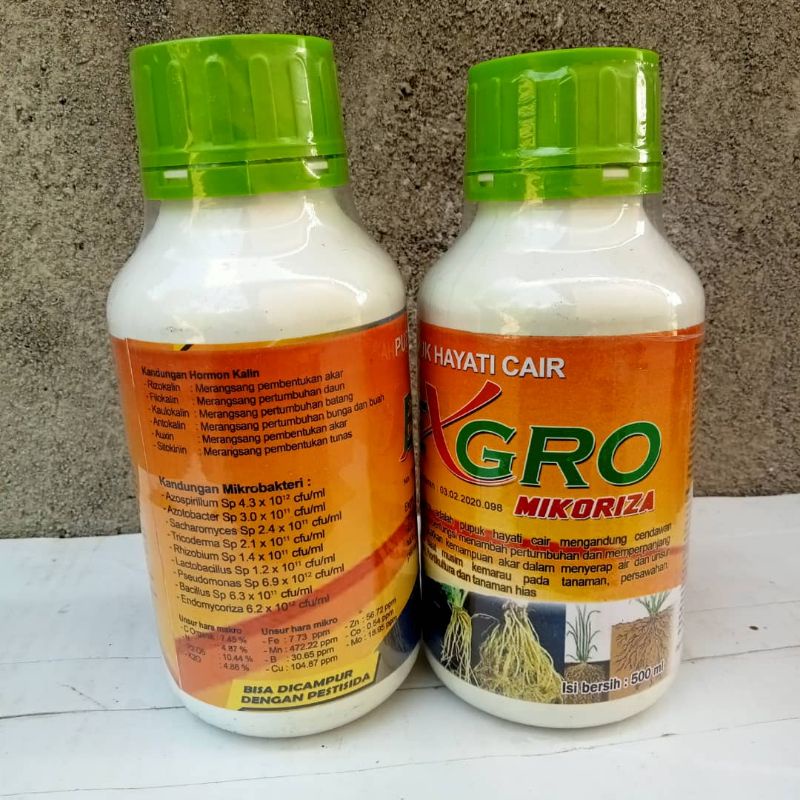 Mikoriza Exgro 500ml pupuk hayati cair
