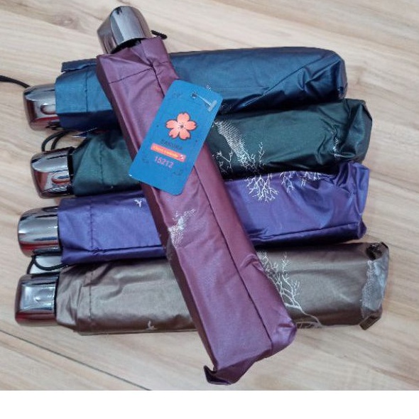 FELWINSHOP Payung Lipat 3 Motif Tree and Dear