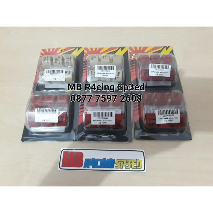 Roller teflon Kawahara 10gr - 15gr Vario 125 150 PCX ADV