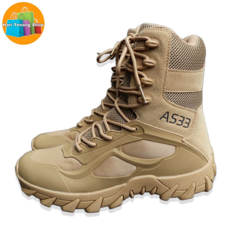 Sepatu boots A533/sepatu boots tactical/sepatu lapangan/sepatu outdoor