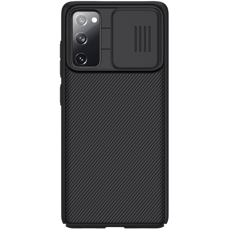 Case Samsung Galaxy S20 FE Nillkin CamShield Camera Cover Slide Casing - Black
