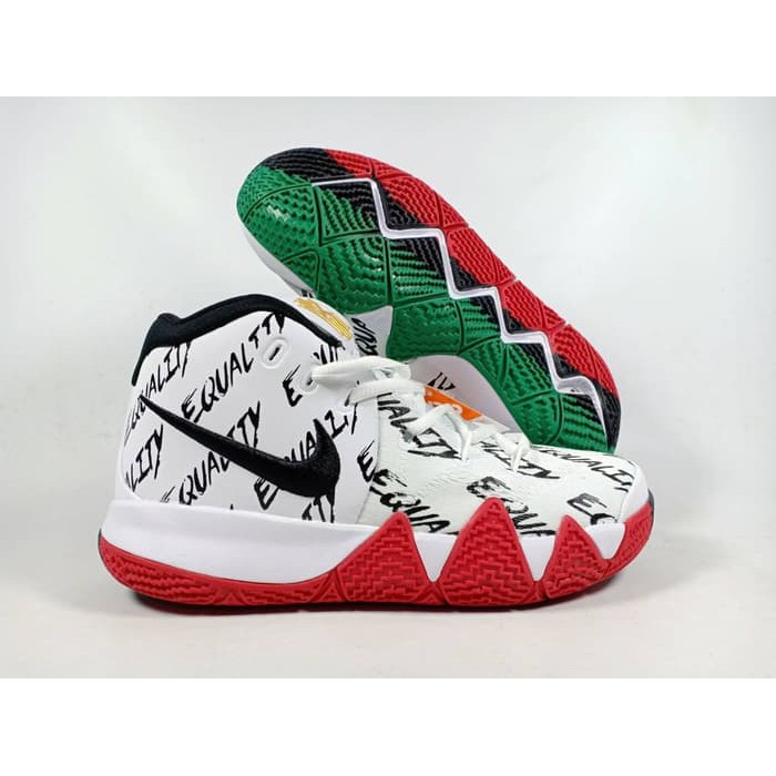 Sepatu Basket Kyrie 4 BHM Equality White