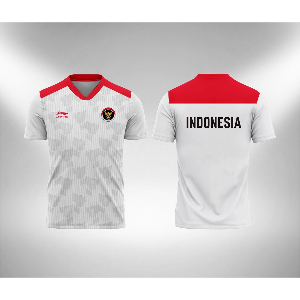 Jersey Printing Badminton Indonesia SEA Games 2021 2022