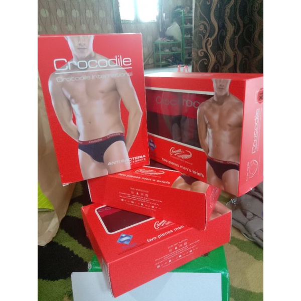 [ISI 2 PCS] CD CROCODILE/CELANA DALAM PRIA KARET BOXER/CD PRIA DEWASA