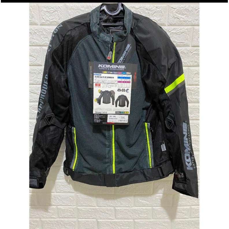 Jaket Motor Brutal Touring Jaket Motor Komine Jk 098 Cool Mesh Bismark Jaket Motor Pria Angin