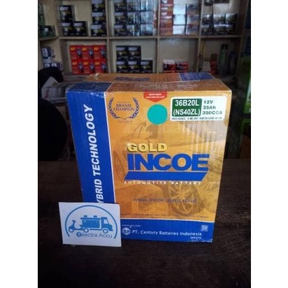 Aki Mobil Honda BRV Incoe NS40ZL aki basah electra87 Murah