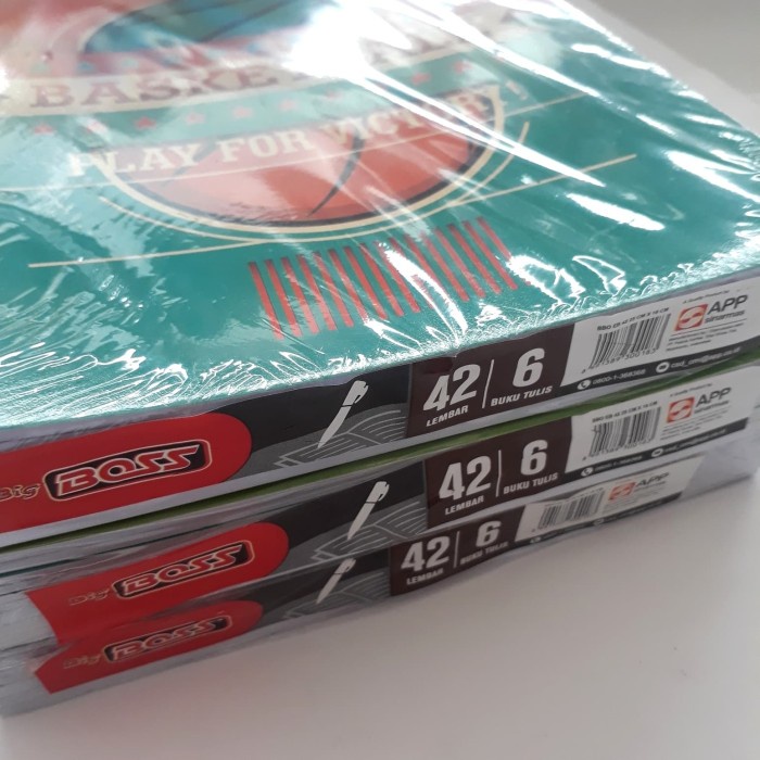 

Lucu Buku Tulis Big Boss 42 Lembar Bergaransi