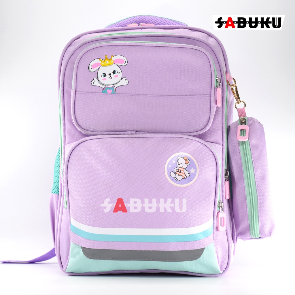 Tas Sekolah Anak Laki-Laki Dan Perempuan Backpack Sekolah Anak Tk Sd Smp SET Tempat Pensil - 185-3