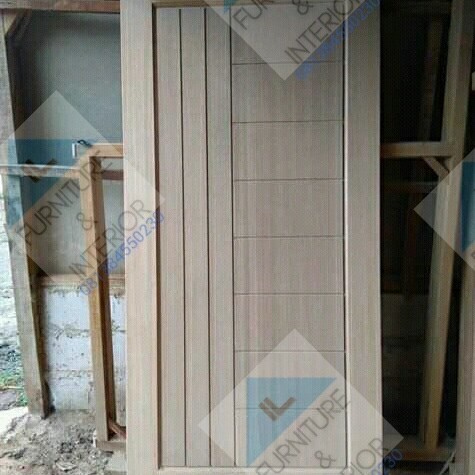Daun Pintu Kayu Minimalis Meranti Oven Terbaru