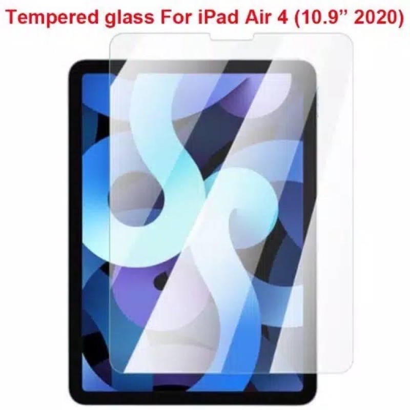 Tempered Glass iPad Air 5 2022 5th Gen Generation M1 / iPad Air 4 2020 10.9&quot; 4th Generasi Antigores 10.9 Inch Kaca Screen Protector Guard Bening Clear