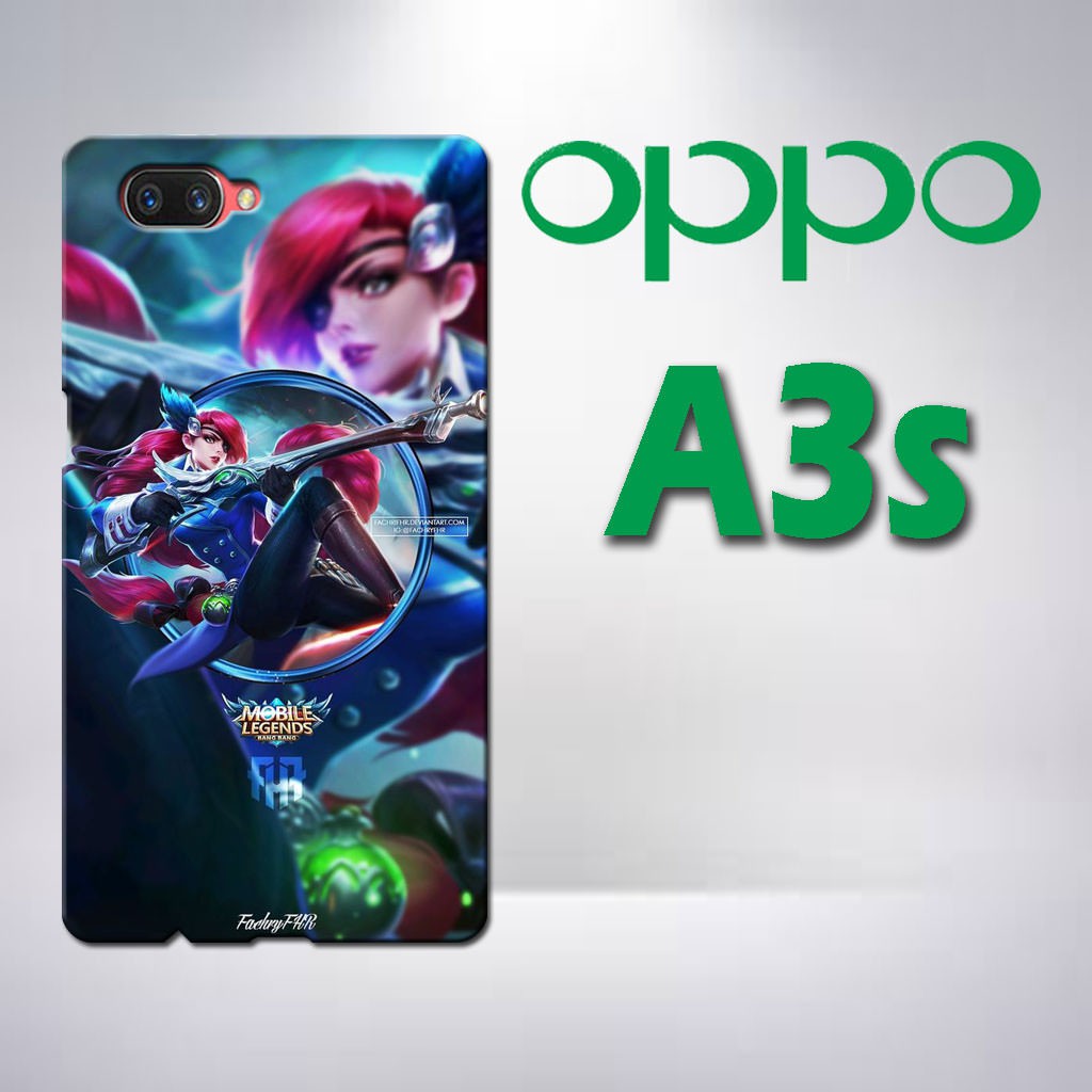 Casing Hp Oppo A3s Mobile Legend Lesley Hardcasing Shopee Indonesia