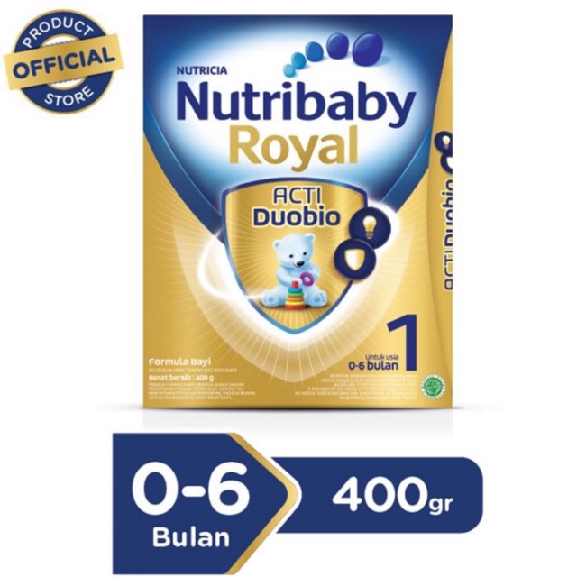 Nutribaby Royal 1 Box 400 gram / Nutribaby Royal 2 Box 400 gr