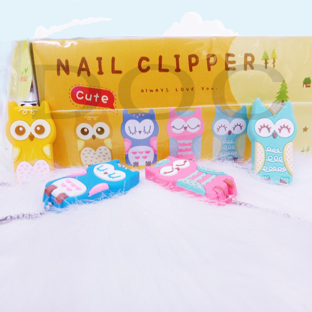 Gunting Kuku Karakter Lucu / Cartoon Nail Clipper Manicure Pedicure